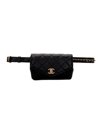 Chanel Quilted Flap Waist Bag