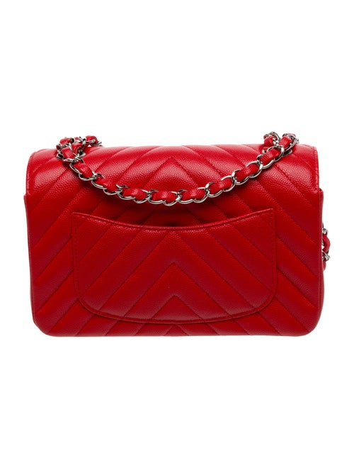 Chanel Rectangular Mini Chevron Flap Bag