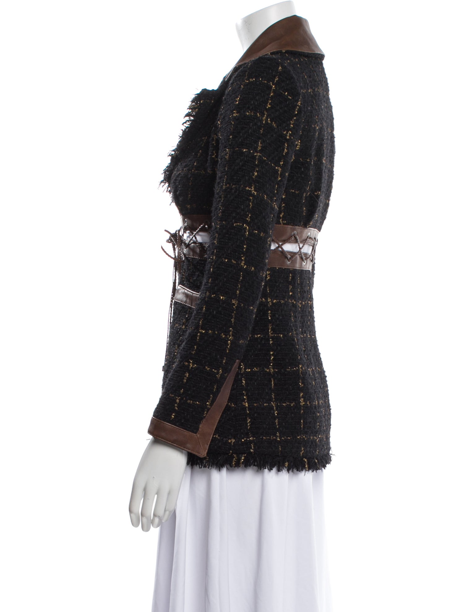 Chanel 2016 Tweed Pattern Evening Jacket