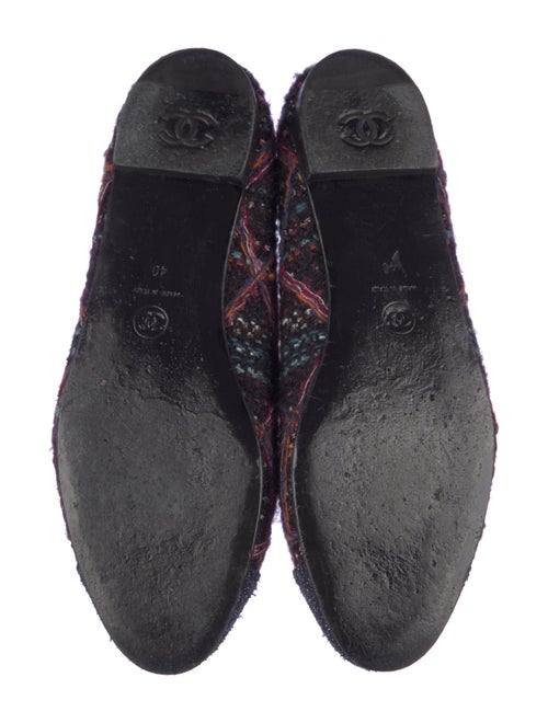 Chanel 2011 Interlocking CC Logo Ballet Flats