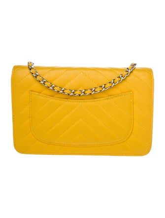 Chanel Classic Chevron Wallet On Chain