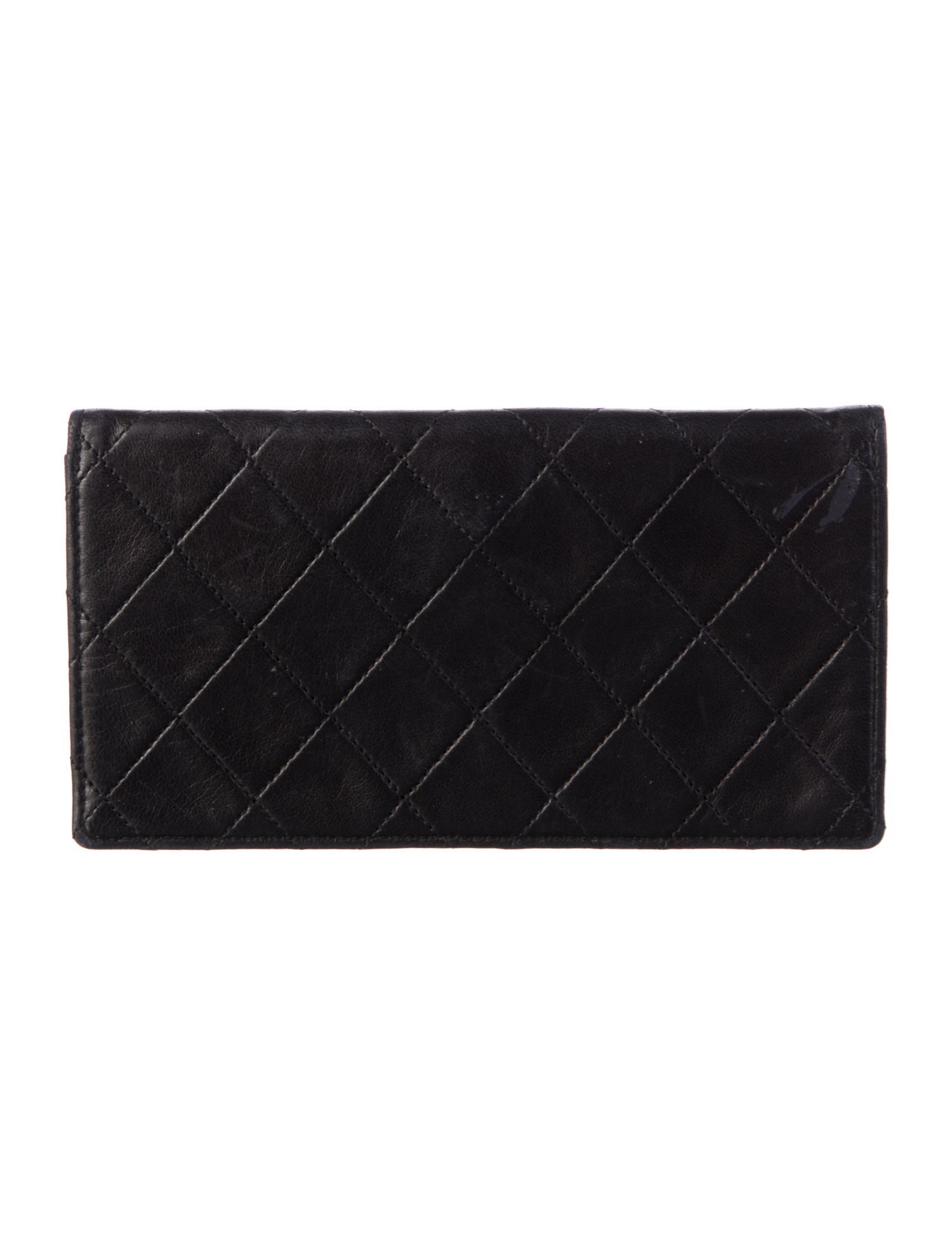 Chanel Leather Trifold Wallet