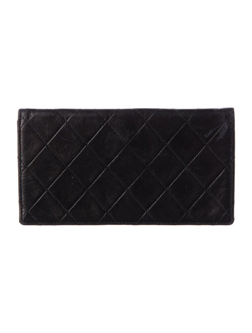 Chanel Leather Trifold Wallet