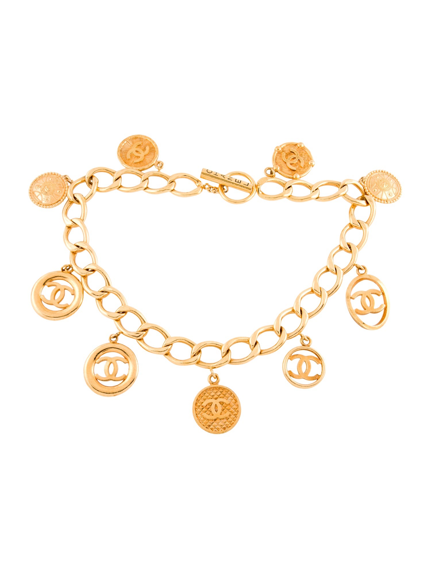 Chanel Vintage Late 1980's - Early 1990's Chain-Link Belt