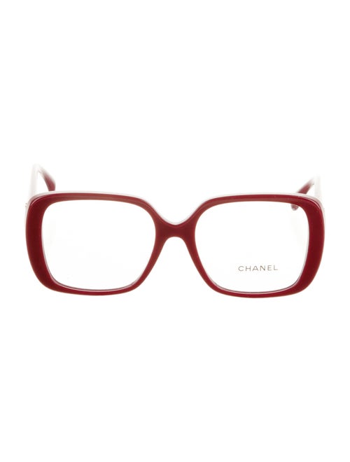 Chanel Interlocking CC Logo Oversize Eyeglasses