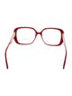 Chanel Interlocking CC Logo Oversize Eyeglasses