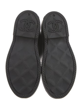 Chanel Interlocking CC Logo Rubber