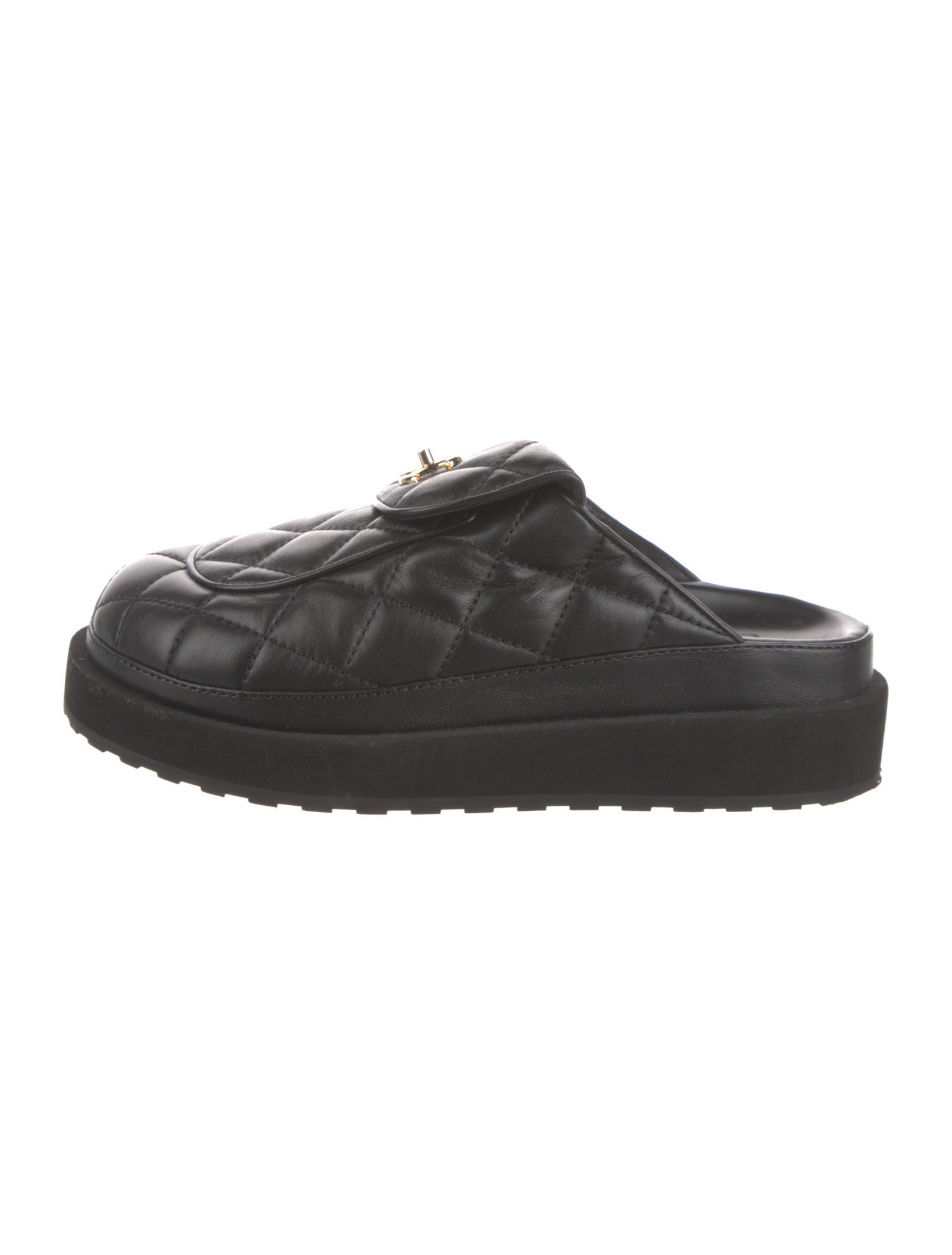 Chanel 2024 Interlocking CC Logo Mules