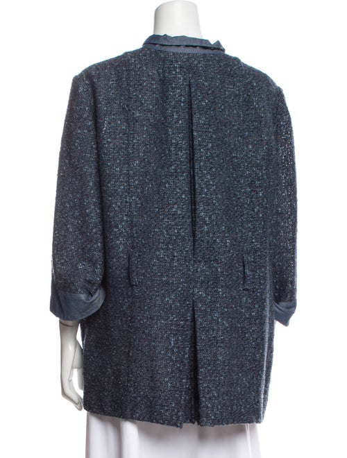 Chanel 2012 Tweed Pattern Denim Jacket