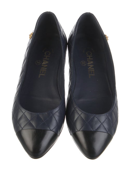 Chanel 2015 Faux Pearl Accents Flats