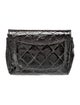 Chanel Patent Quilted Flap Cosmetic Case
