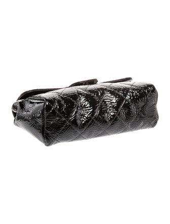 Chanel Patent Quilted Flap Cosmetic Case