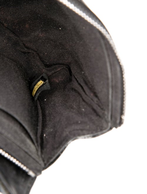 Chanel Patent Quilted Flap Cosmetic Case