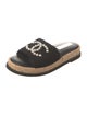 Chanel 2024 Interlocking CC Logo Slides