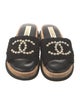 Chanel 2024 Interlocking CC Logo Slides