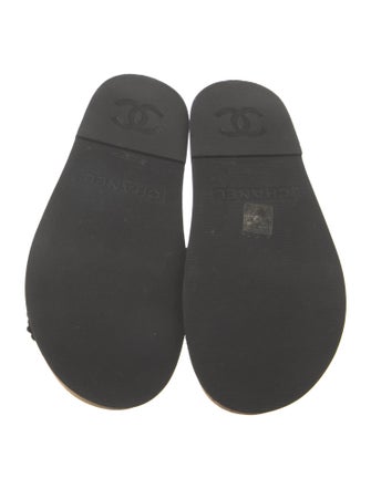 Chanel 2024 Interlocking CC Logo Slides