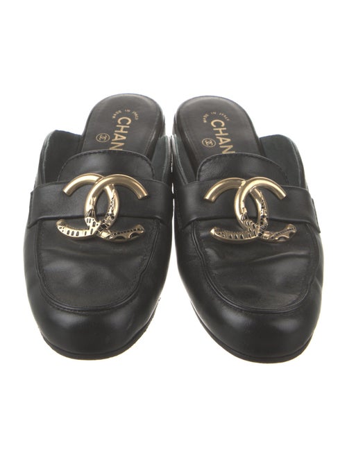 Chanel 2020 Interlocking CC Logo Mules