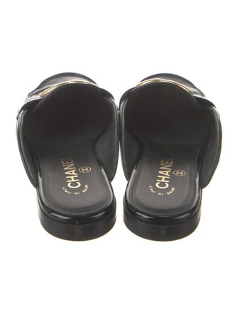Chanel 2020 Interlocking CC Logo Mules