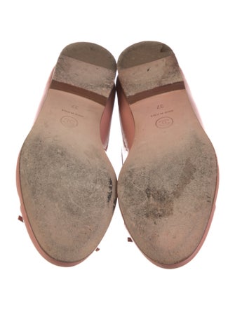 Chanel Interlocking CC Logo Patent Leather Ballet Flats