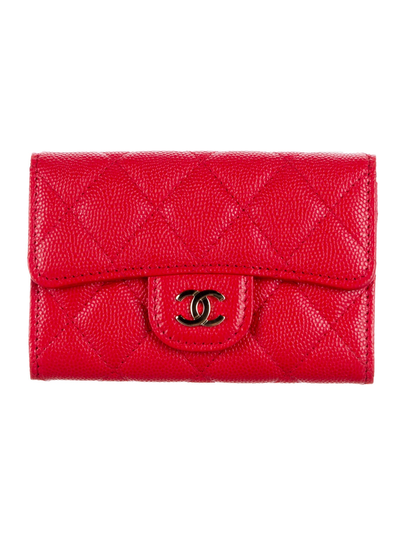 Chanel 2021-2022 Card Holder Flap Trifold Wallet