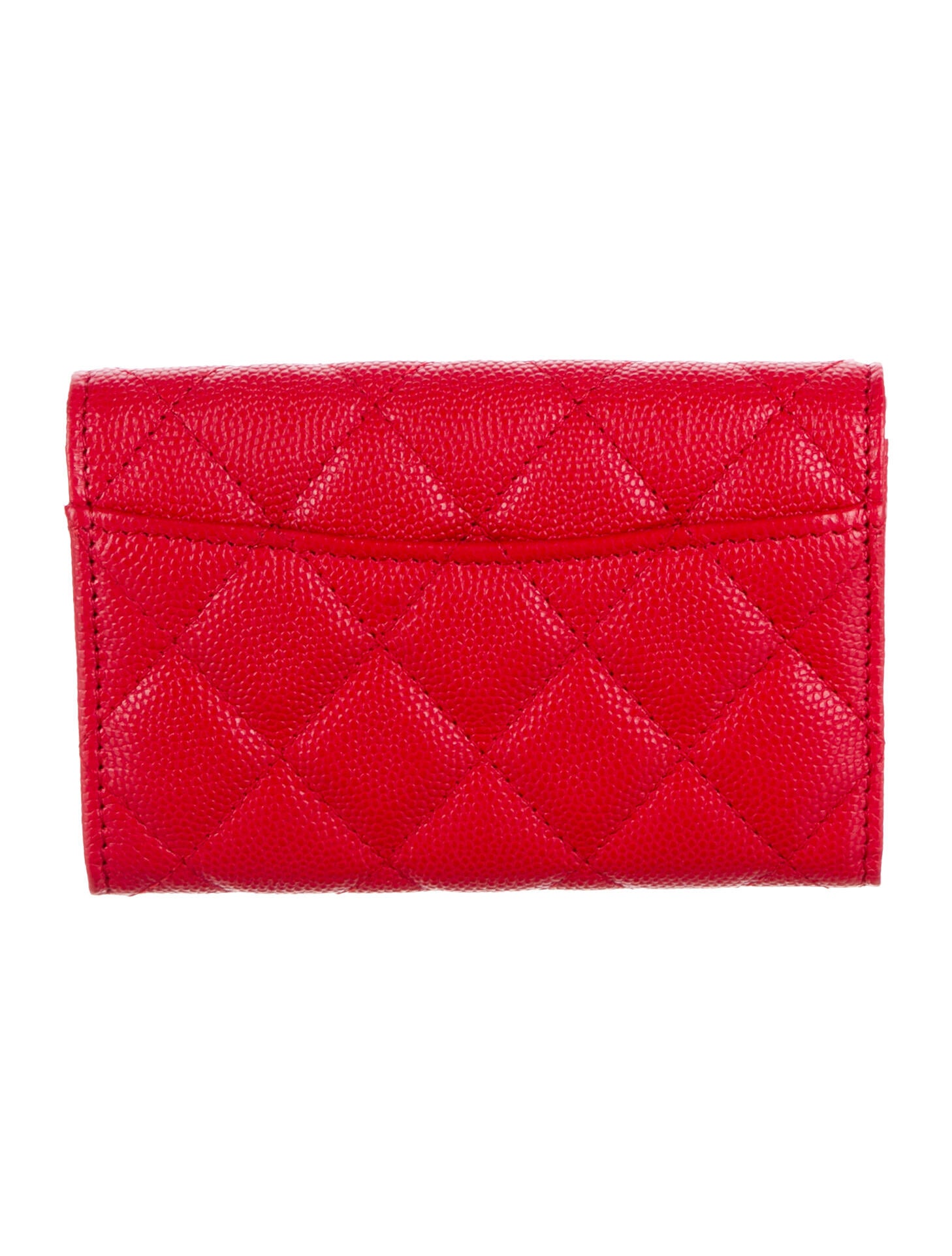 Chanel 2021-2022 Card Holder Flap Trifold Wallet