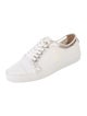 Chanel Interlocking CC Logo Leather Sneakers