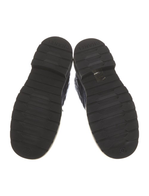 Chanel 2021 Interlocking CC Logo Combat Boots