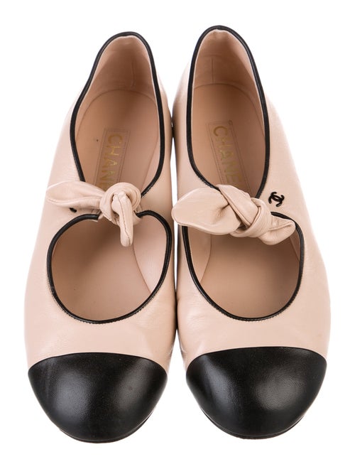 Chanel 2025 Interlocking CC Logo Ballet Flats
