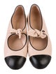 Chanel 2025 Interlocking CC Logo Ballet Flats