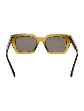 Chanel Interlocking CC Logo Square Sunglasses