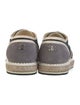 Chanel 2016 Interlocking CC Logo Espadrille Sneakers