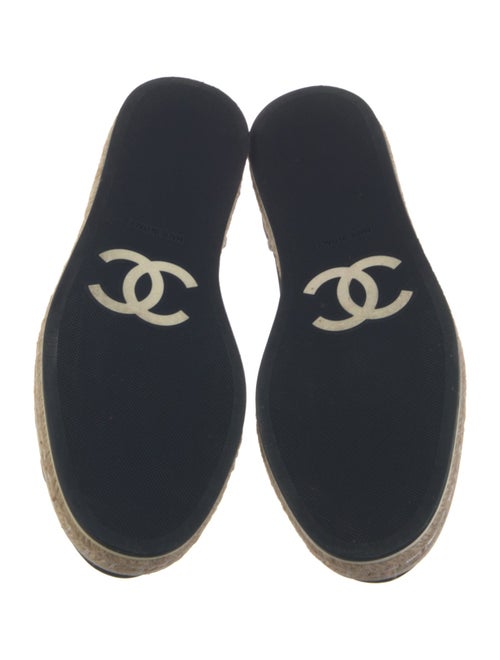Chanel 2016 Interlocking CC Logo Espadrille Sneakers