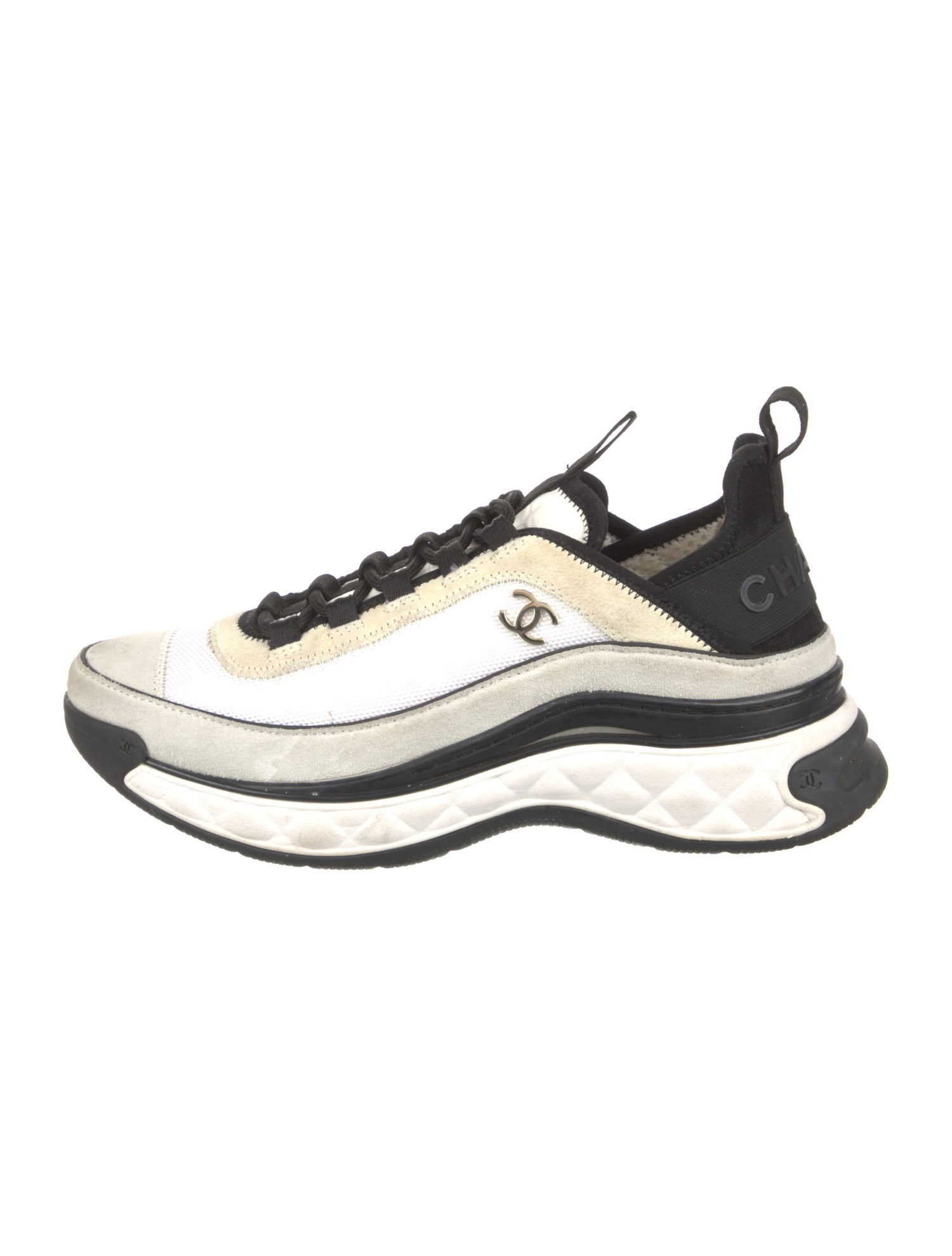 Chanel 2022 Interlocking CC Logo Sneakers