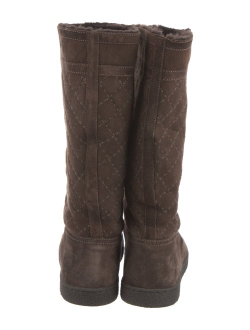 Chanel 2012 Interlocking CC Logo Boots