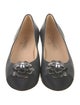 Chanel 2015 Interlocking CC Logo Flats