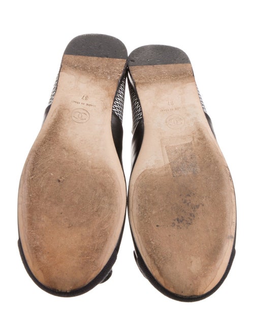 Chanel 2017 Interlocking CC Logo Flats