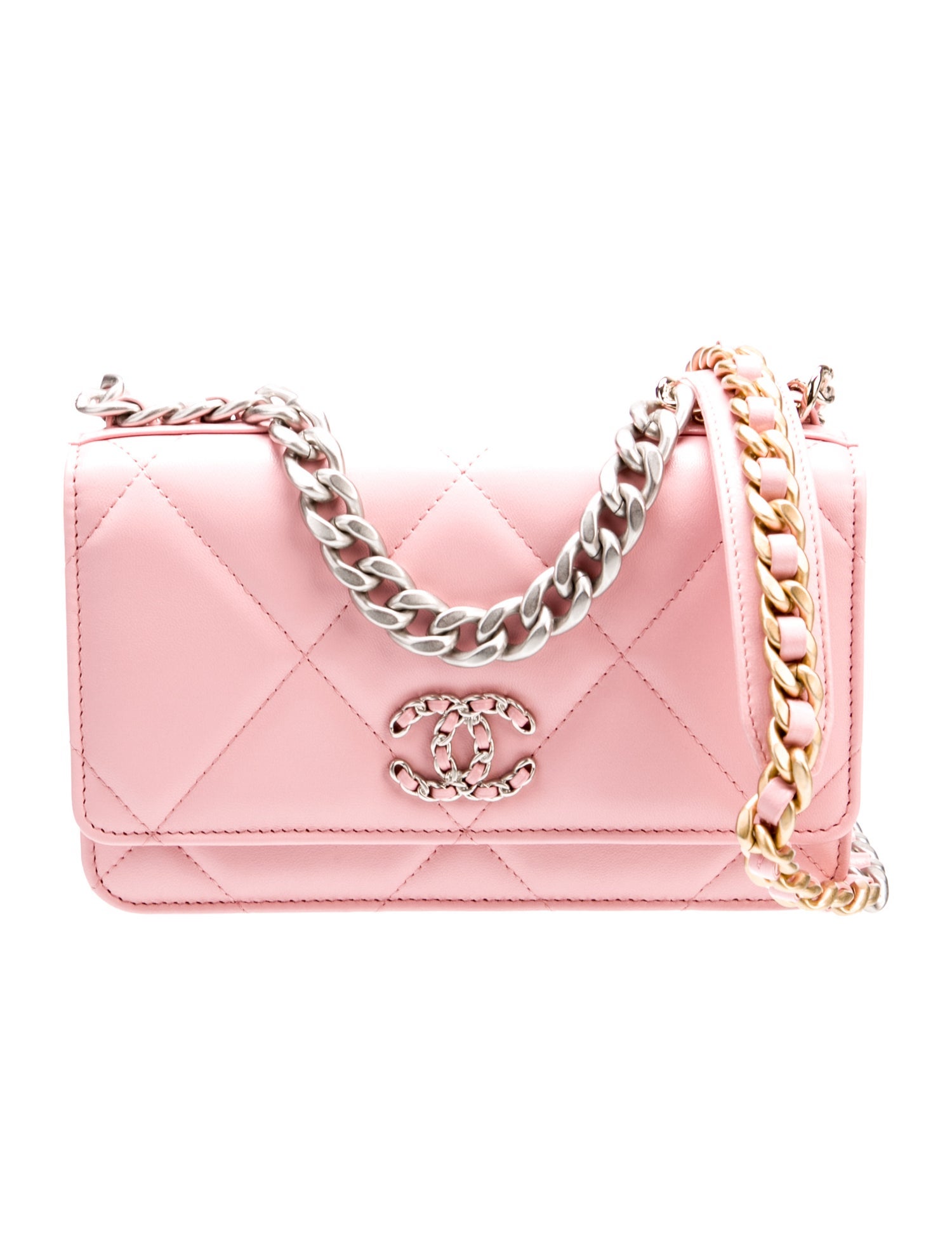 Chanel 19 Wallet On Chain w/Tags