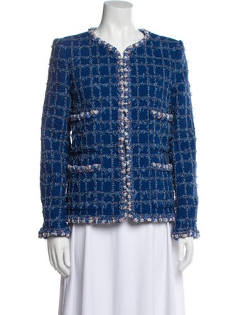 Chanel 2023 Tweed Pattern Evening Jacket