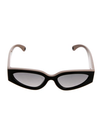 Chanel Interlocking CC Logo Square Sunglasses