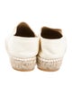 Chanel Interlocking CC Logo Lambskin Espadrilles