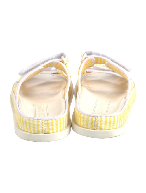 Chanel 2024 Interlocking CC Logo Slides