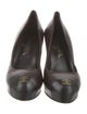 Chanel Interlocking CC Logo Leather Pumps