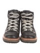 Chanel 2012 Interlocking CC Logo Hiking Boots