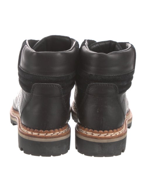 Chanel 2012 Interlocking CC Logo Hiking Boots