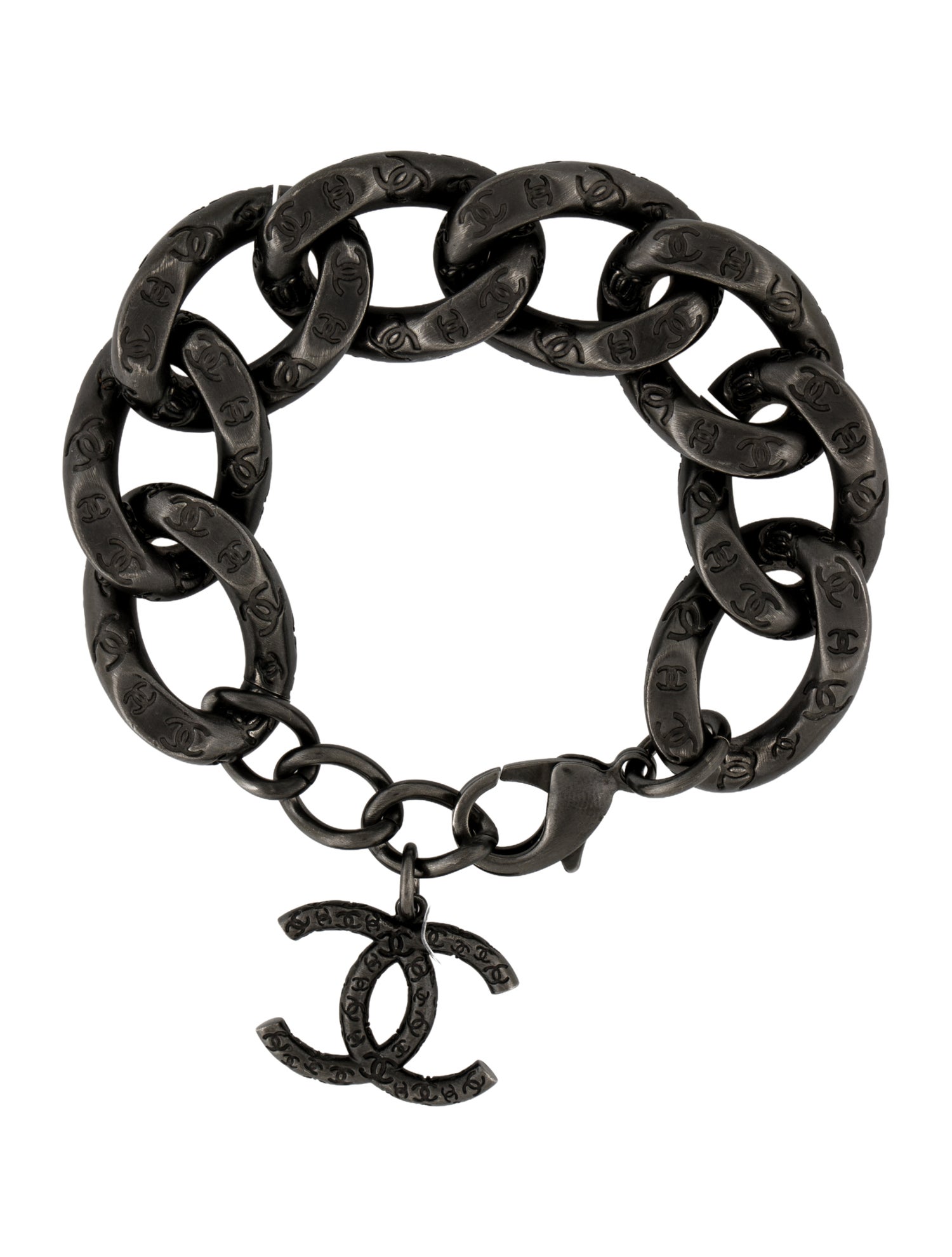 Chanel CC Curb Chain Link Bracelet