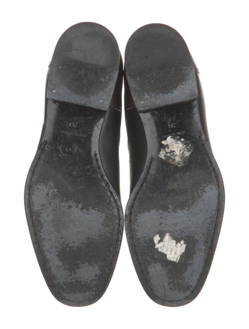 Chanel Interlocking CC Logo Leather Riding Boots