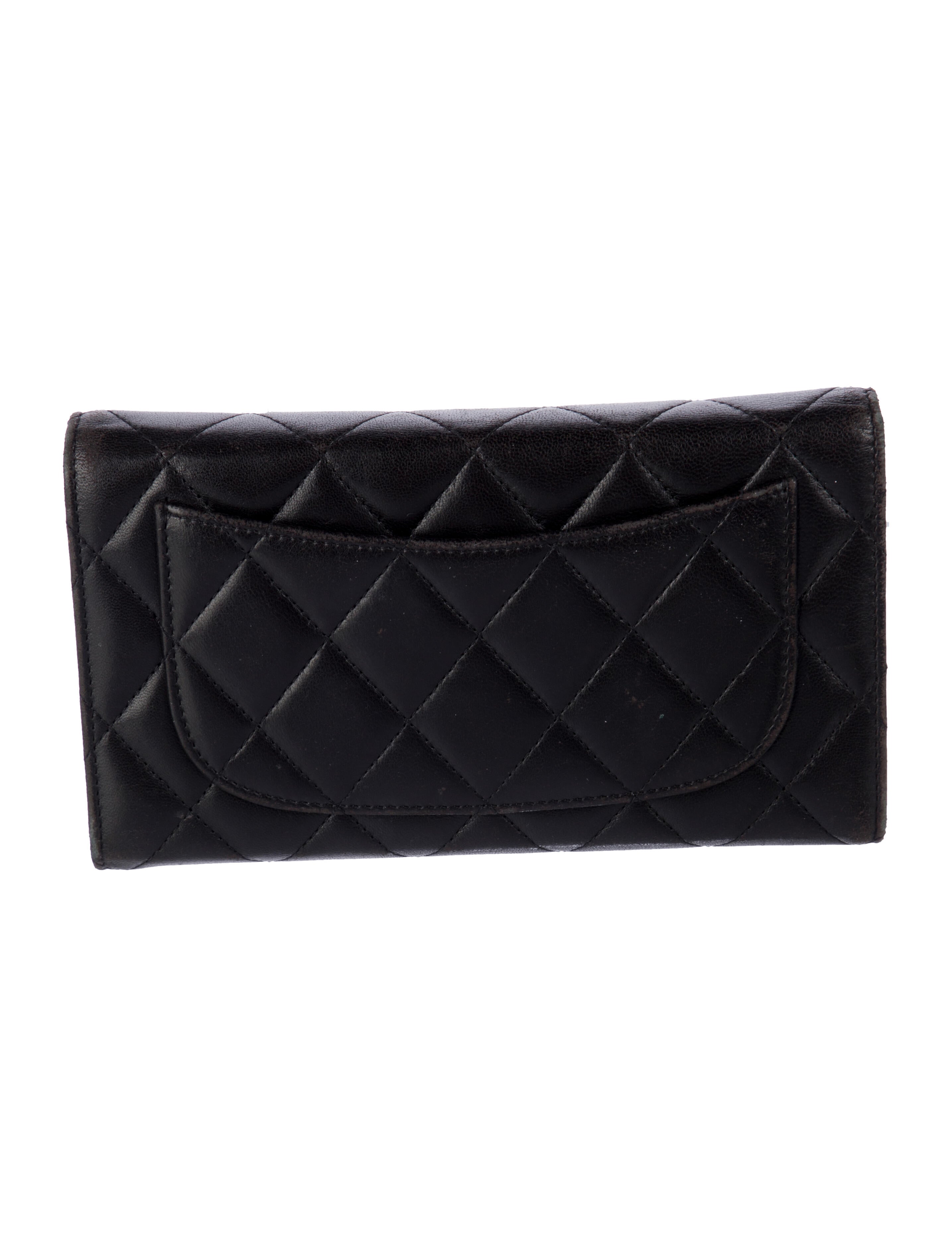 Chanel 2015-2016 Interlocking CC Logo Trifold Wallet