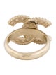 Chanel Strass CC Cocktail Ring