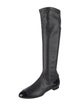 Chanel Interlocking CC Logo Lambskin Riding Boots