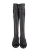 Chanel Interlocking CC Logo Lambskin Riding Boots